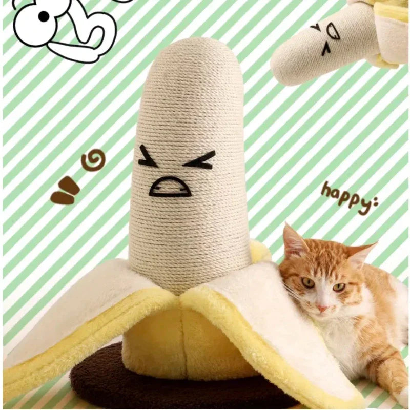 Scratch Ready Banana Pet Play Tower - Image 4