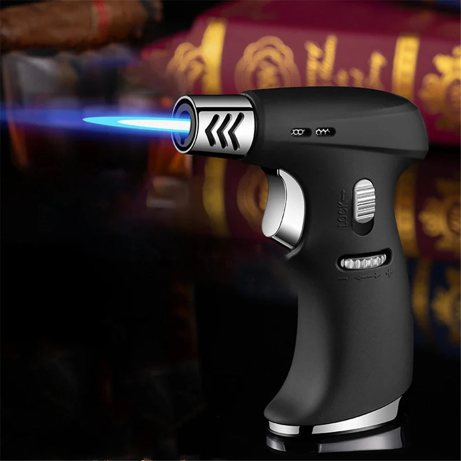 Portable Butane Torch Jet Flame Windproof Lighter - Image 6