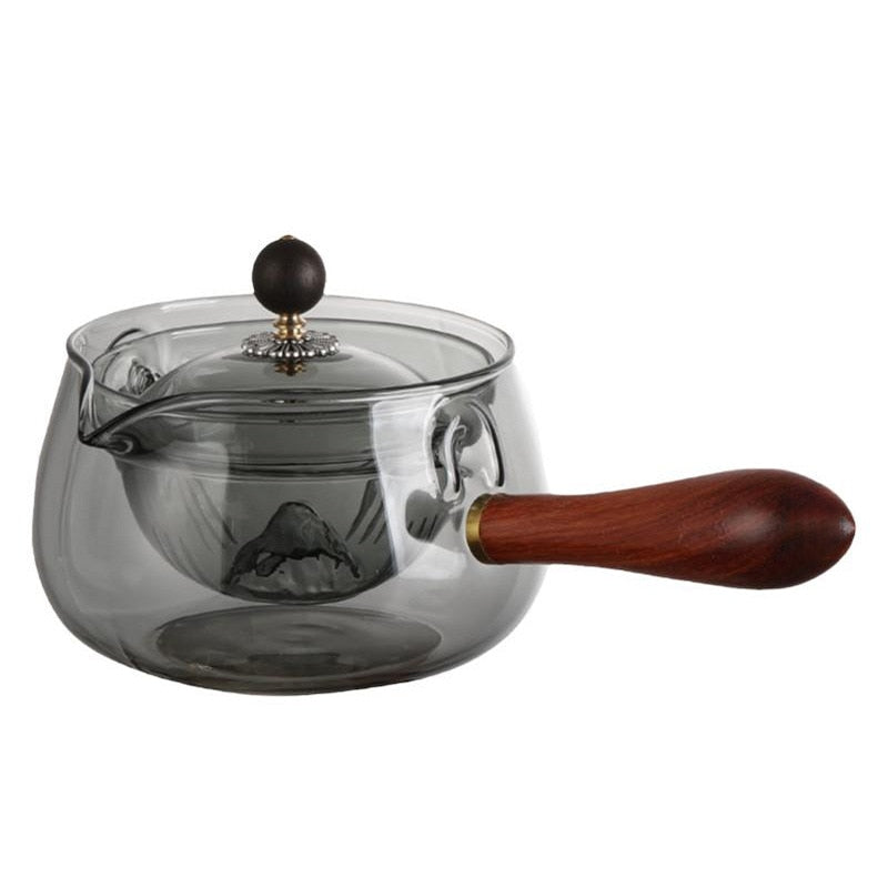 Timeless Rotating Elegant Heat Resistant Teapot