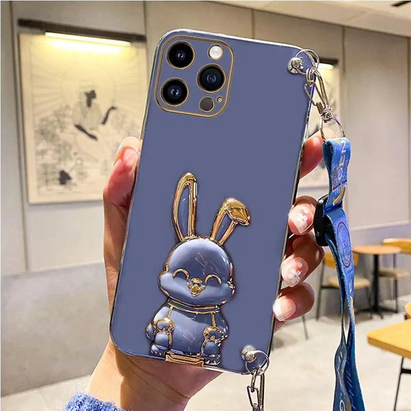 3D Rabbit Ear iPhone Holder Case - Image 9