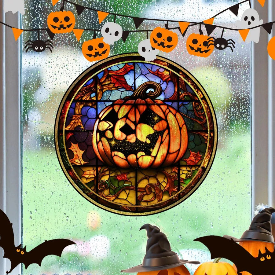 Spooky Window Halloween Removable Stickers - Image 2