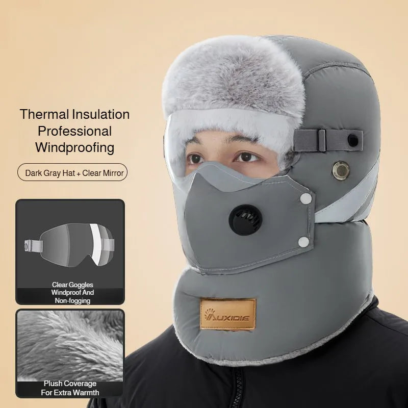 Windproof Full-Face Thermal Winter Hat - Image 6