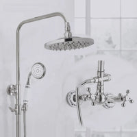 Golden Era Vintage Rainfall Bath Shower System - Image 5