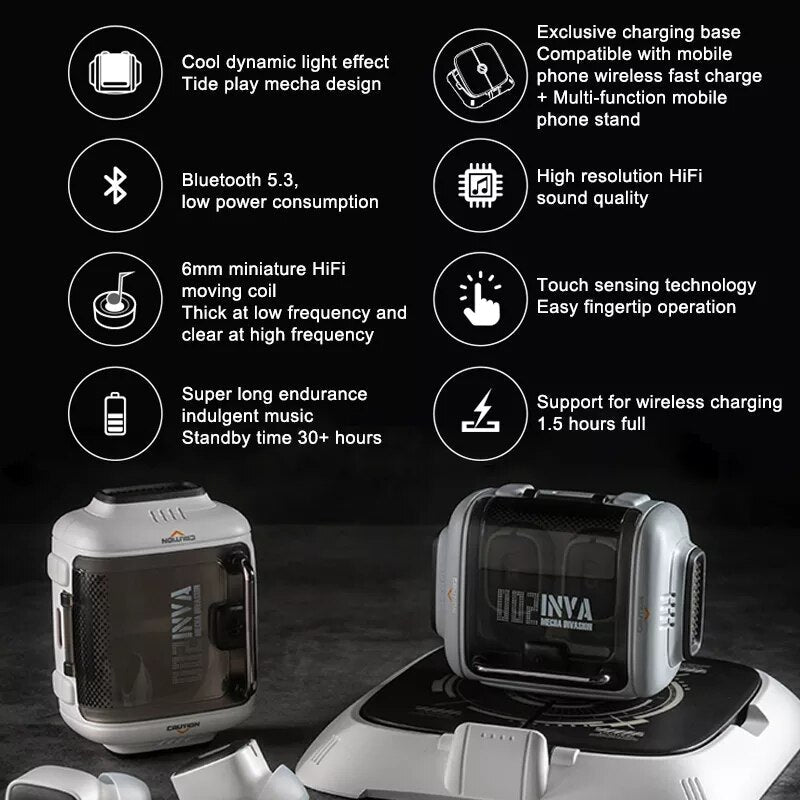 Space Capsule Wireless Gaming Earbuds - Image 5