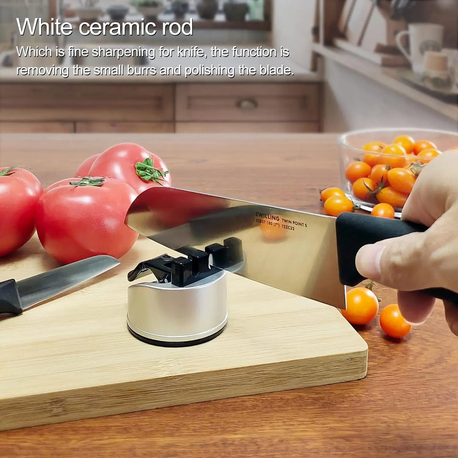 Non-Slip Pocket Size Chef's Quick Knife Sharpener - Image 1