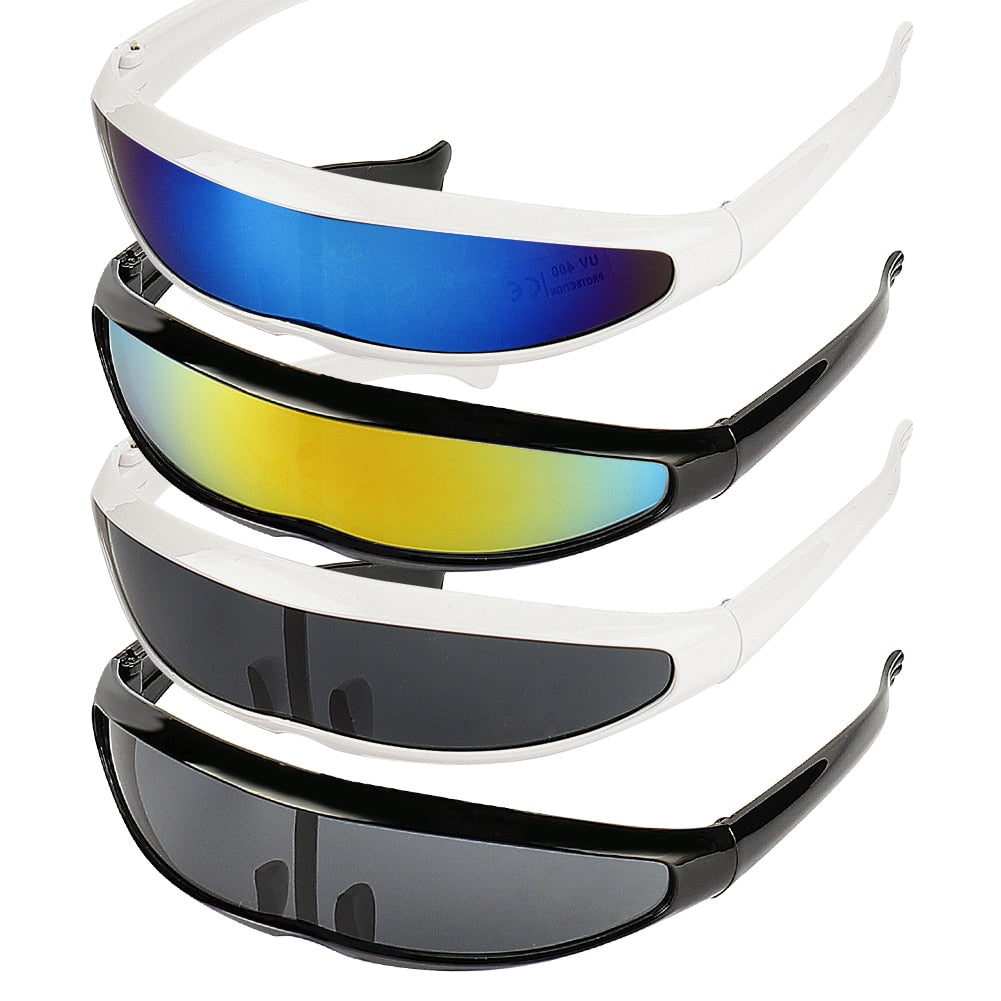 Futuristic Cyborg Cosplay Sunglasses