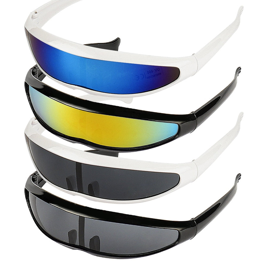 Futuristic Cyborg Cosplay Sunglasses - Image 16