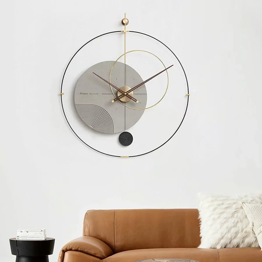 Universe Art Round Elegant Wall Clock