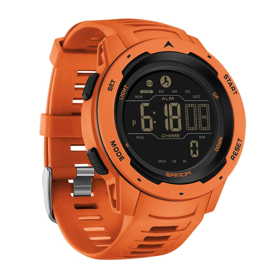 Waterproof Military Pedometer Digital Watch - Image 8