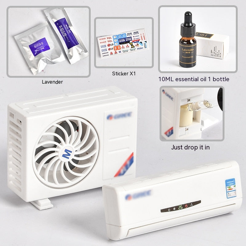 Mini Solar AC Car Aromatherapy Decor - Image 10