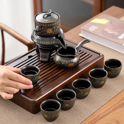 Mystic Sip Kung-Fu Ceramic Tea Set - Image 0