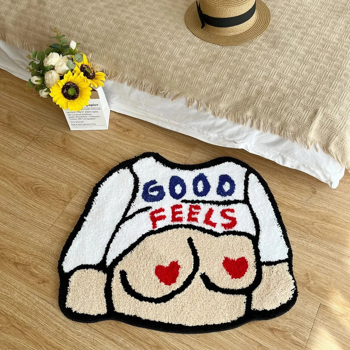 Good Feels Body Art Tufted Rug - Image 6
