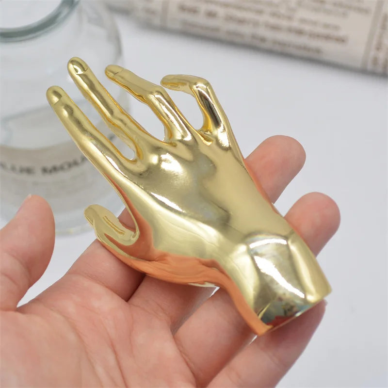 Hand Accent Art Brooch Pin - Image 2