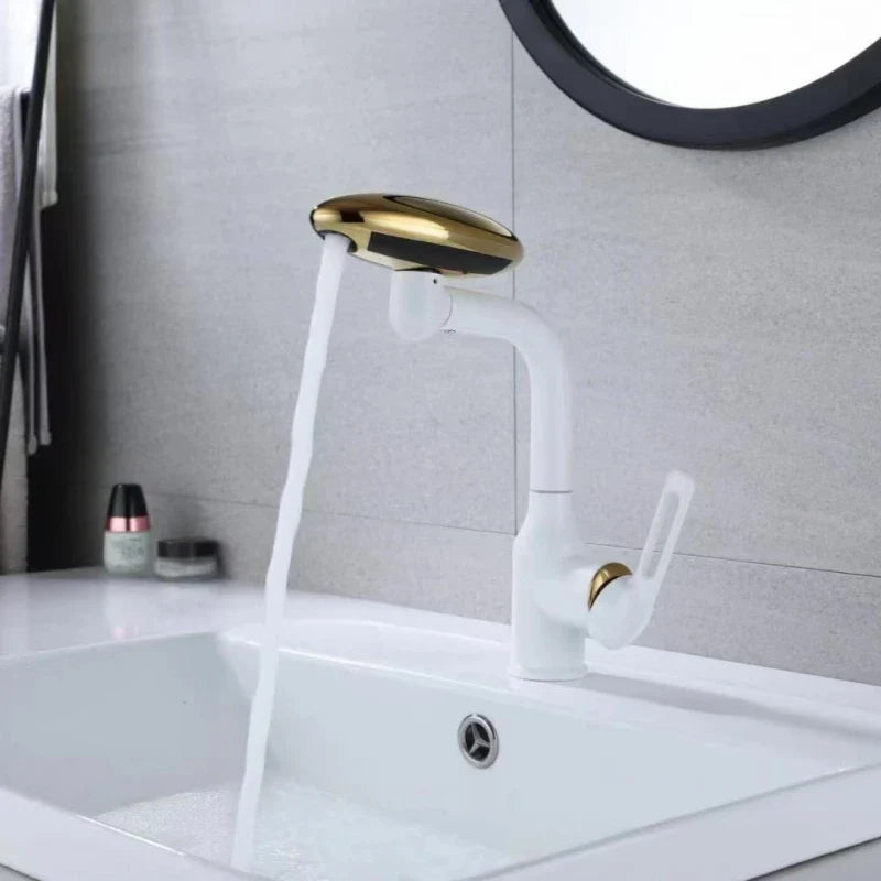 Multifunctional Waterfall Rotating Nordic Basin Faucet - Image 2