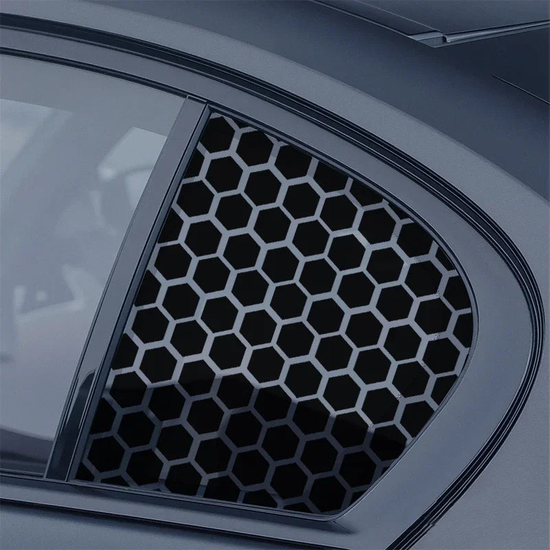 Car Side Window Honeycomb Decor Sticker - Image 0