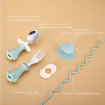 Anti-drop Baby Spoon Fork Set