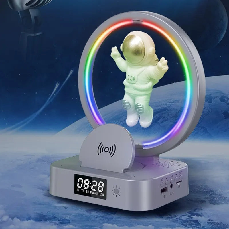 Galactic Astranout Alarm Clock RGB Speaker - Image 0