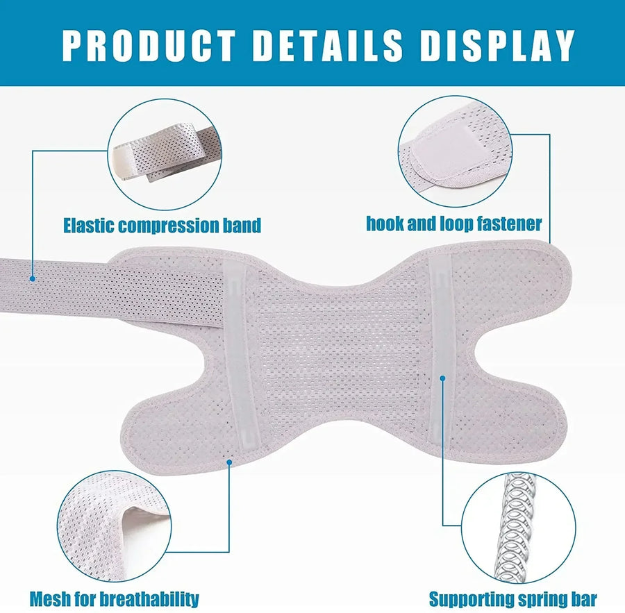 Breathable Adjustable Stabilizing Knee Support Braces - Image 11