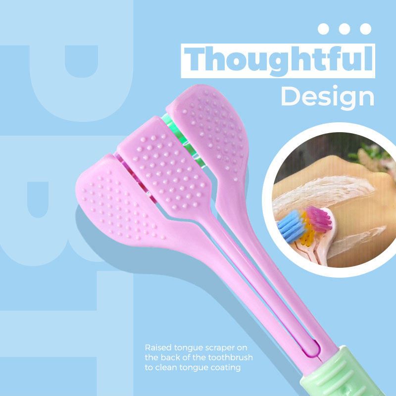 Three-Sided Soft Ultra Care Toothbrush