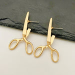 Scissor Design Artisan Earrings