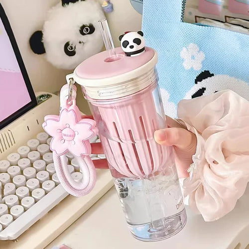 Cute Panda Water Bottle - Image 0
