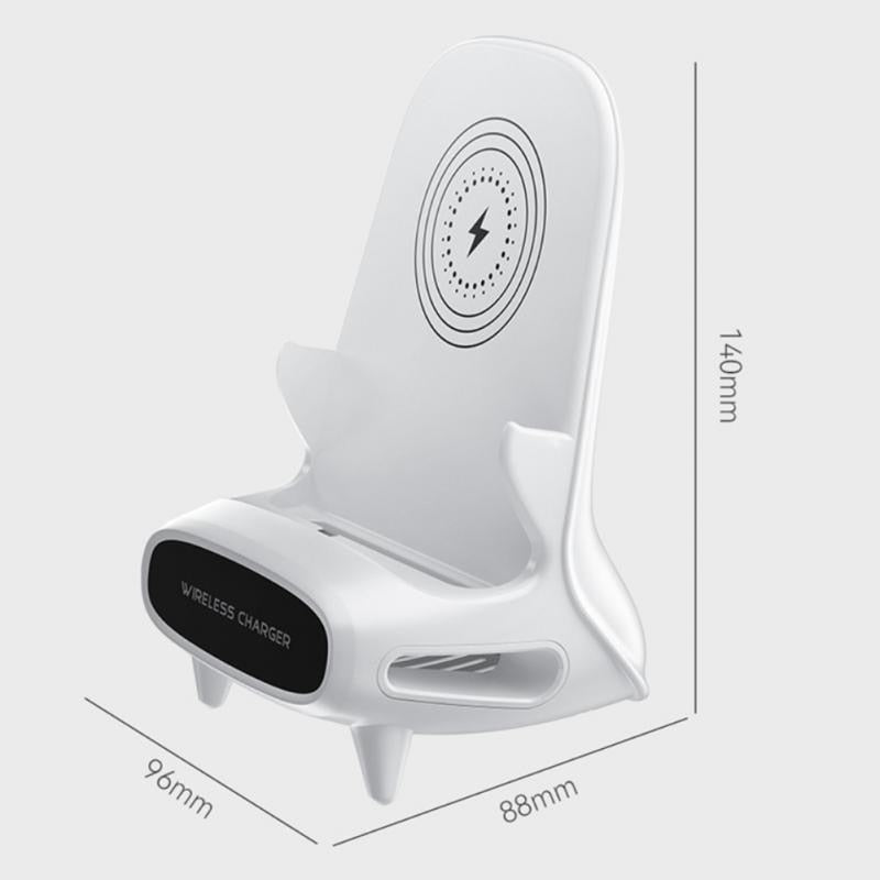 Space Chair Phone Holder Wireless Charging Station - Image 5