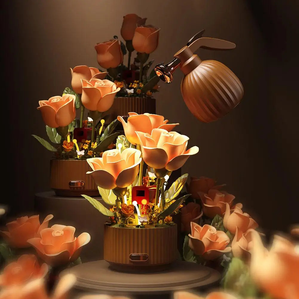 Interactive Blooming Rose Table Lamp - Image 5