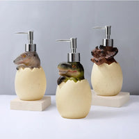 Cartoon Dinosaur Egg Refillable Soap Dispenser - Image 2