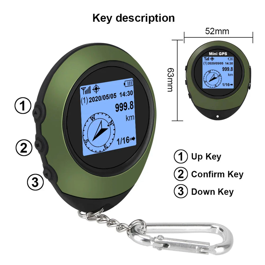 Compact Satellite GPS Navigator High-Precision Compass Tracker Device - Image 6