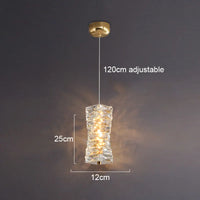 Icefall Crystal American Wall Lamp - Image 7