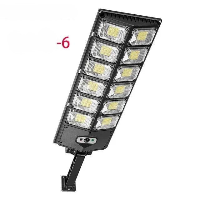 Solar LED Motion Sensor Wall Lamp Remote Control Garden Light - Image 5