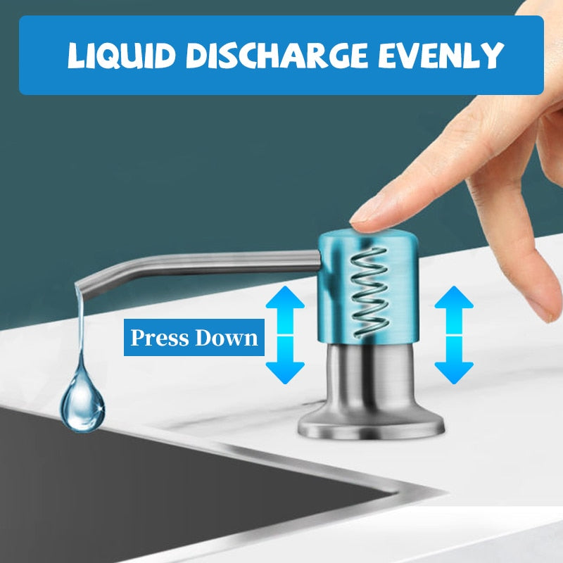 Kitchen Sink Built-in Liquid Soap Dispenser Kit - Image 2