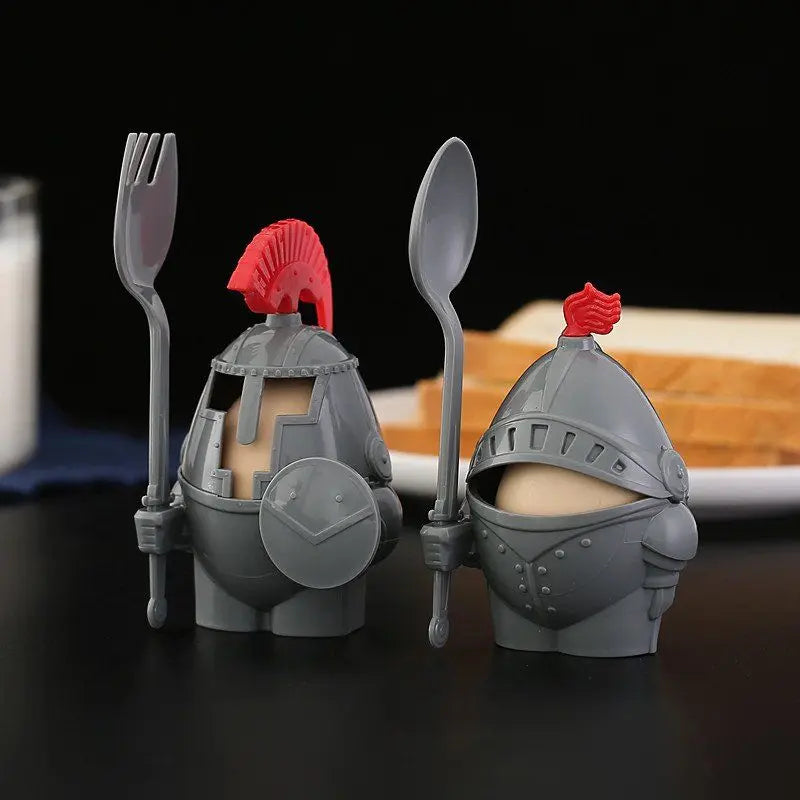 Medieval Knight Armor Egg Holder Set - Image 1