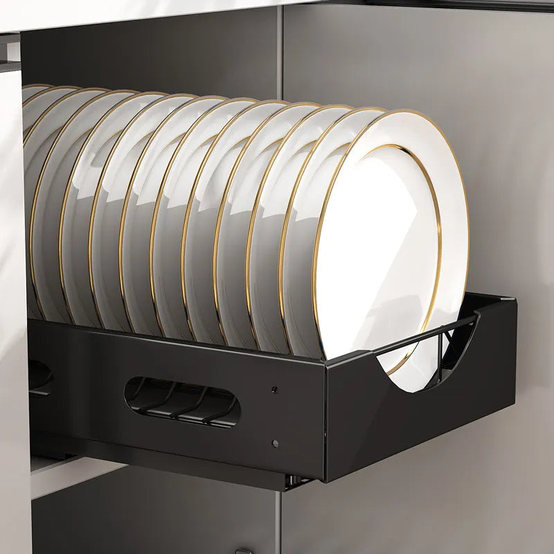 Under the Cabinet Smart Dish Organizer Rack - Image 5