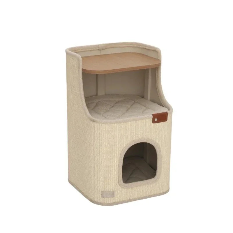 All-in-One Enclosed Cat House Side Table - Image 6
