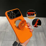 Rotation Heat Camera Protection iPhone Stand Phone Case