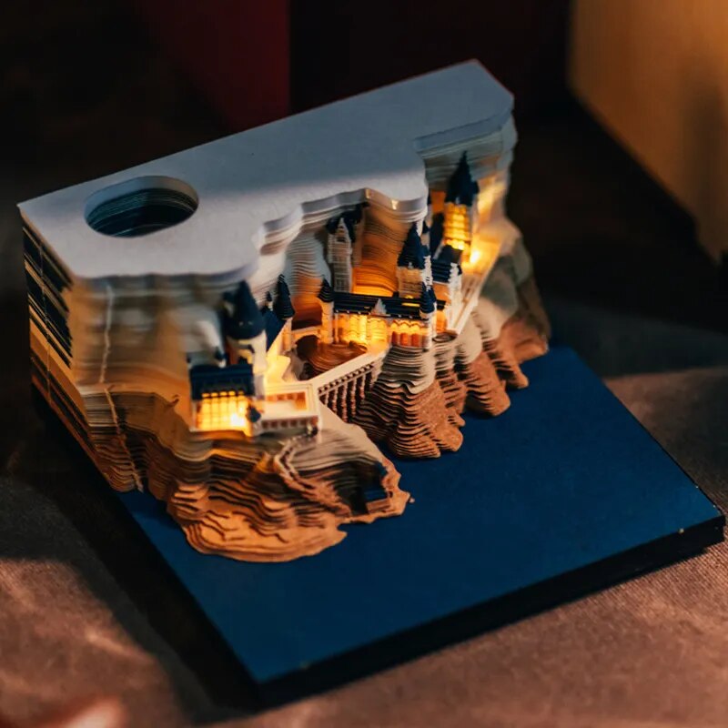 3D Illuminated Memo Pad