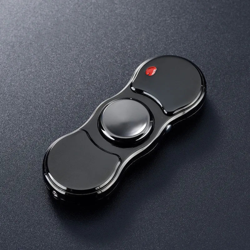 Metal Rechargeable Colorful Light Fidget Spinner Lighter - Image 0