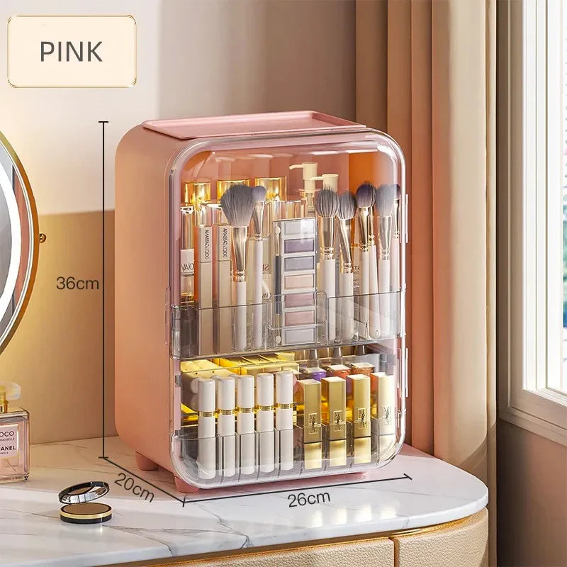 Anti-Dust Large LED Cosmetic Storage Box - Image 6