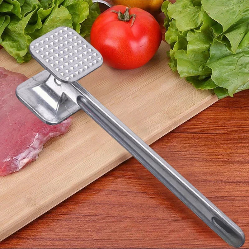 Dual-Sided Aluminum Meat Tenderizer Hammer - Image 0