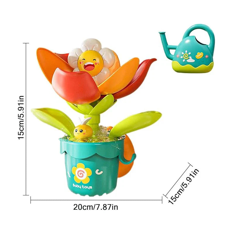 Blooming Sunflower Fun Baby Shower Toy - Image 4