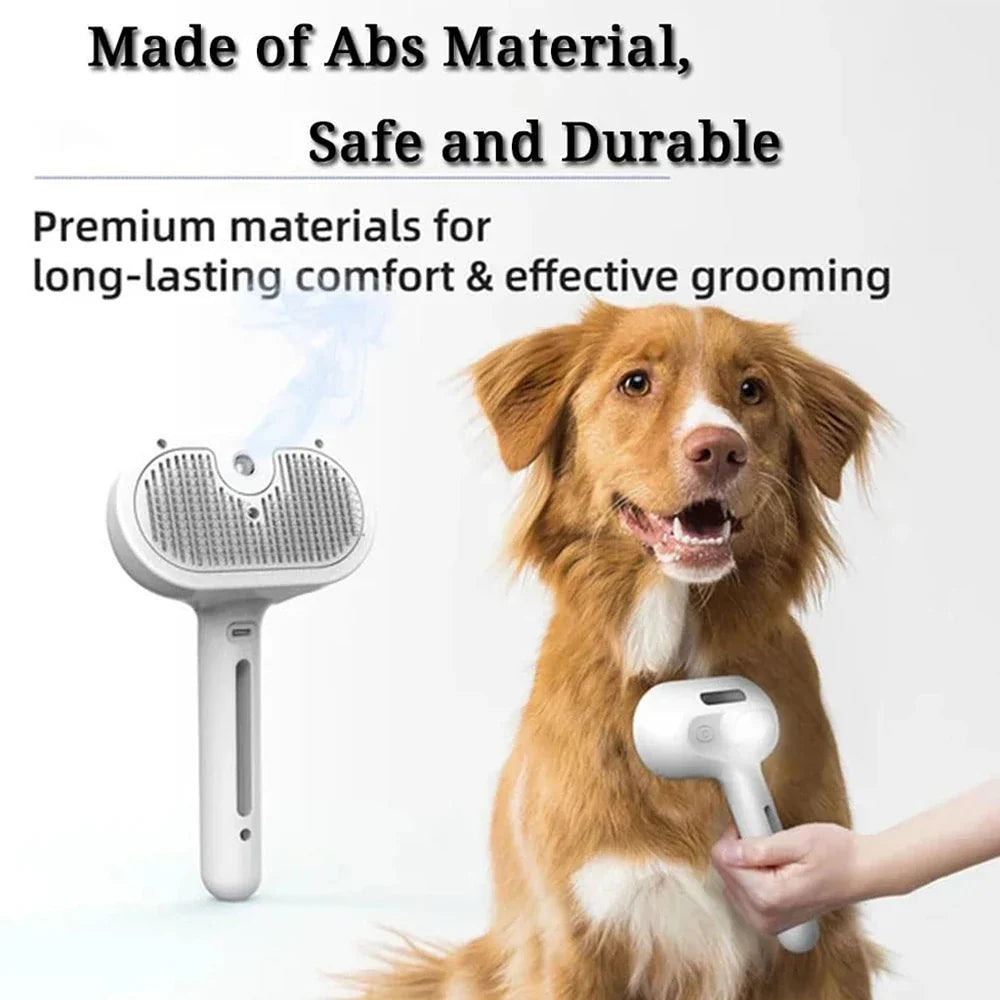 Fresh Groom Steam Spray Pet Brush - Image 4