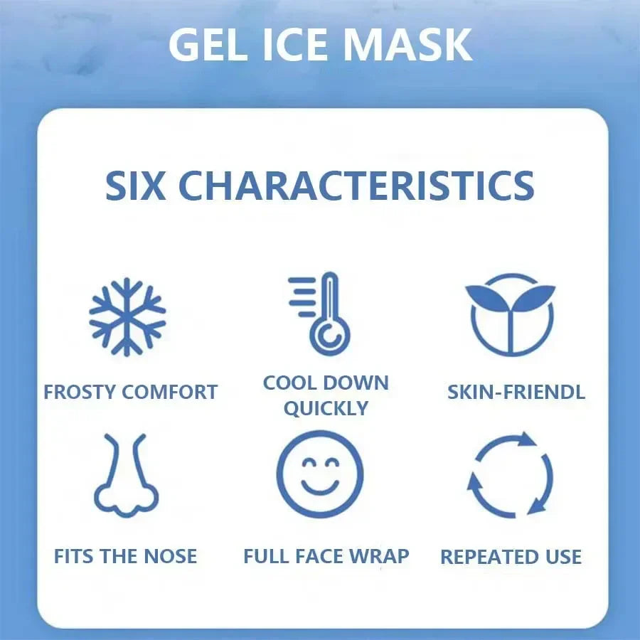 Cooling Gel Face Therapy Relaxation Mask - Image 5
