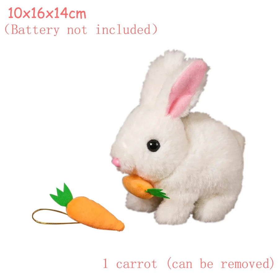 Carrot Munching Interactive Bunny Plush Toy - Image 7