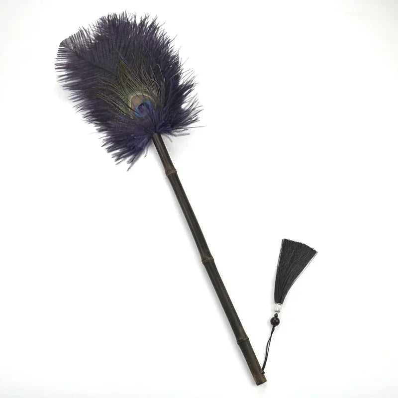 Peacock Feather Anti-Static Dusting Brush - Image 10