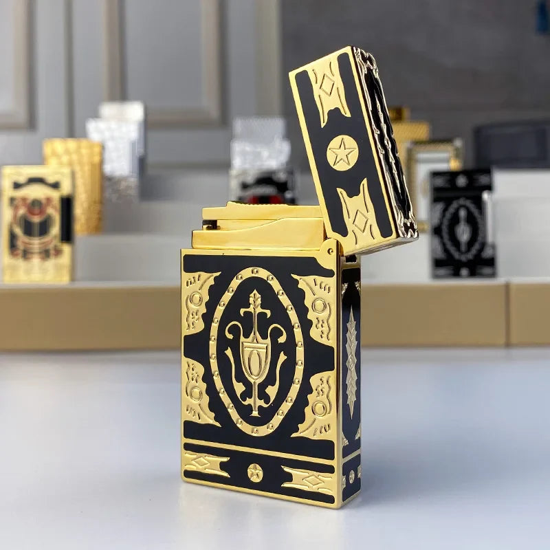 Handcrafted Elegant Mechero-Retro Flame Lighter - Image 2
