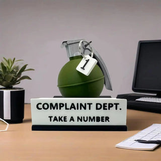 Passive-Aggressive Office Energy Desk Sign