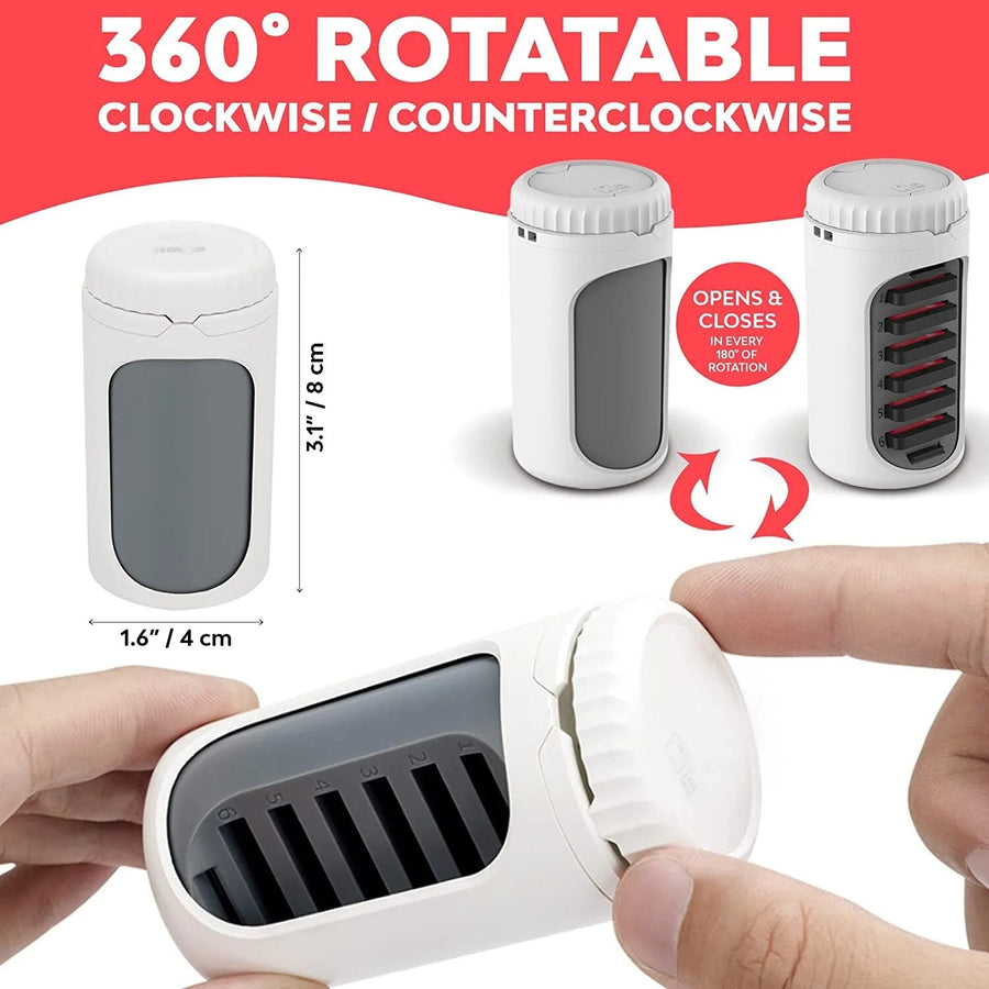 Rotating Memory Card Holder Organizer - Image 1