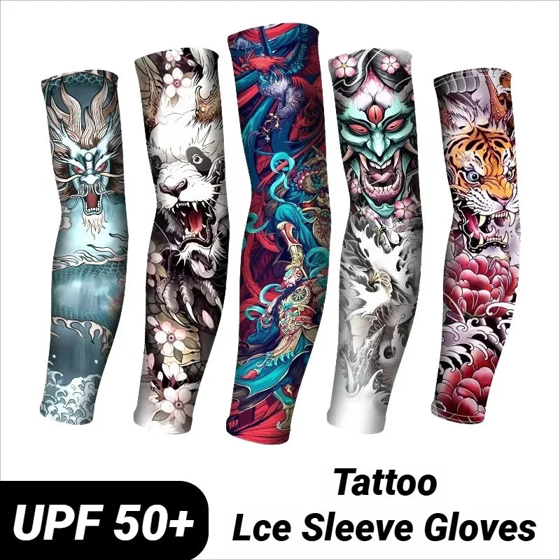 Sun Protection Long Arm Tattoo Sleeves - Image 4