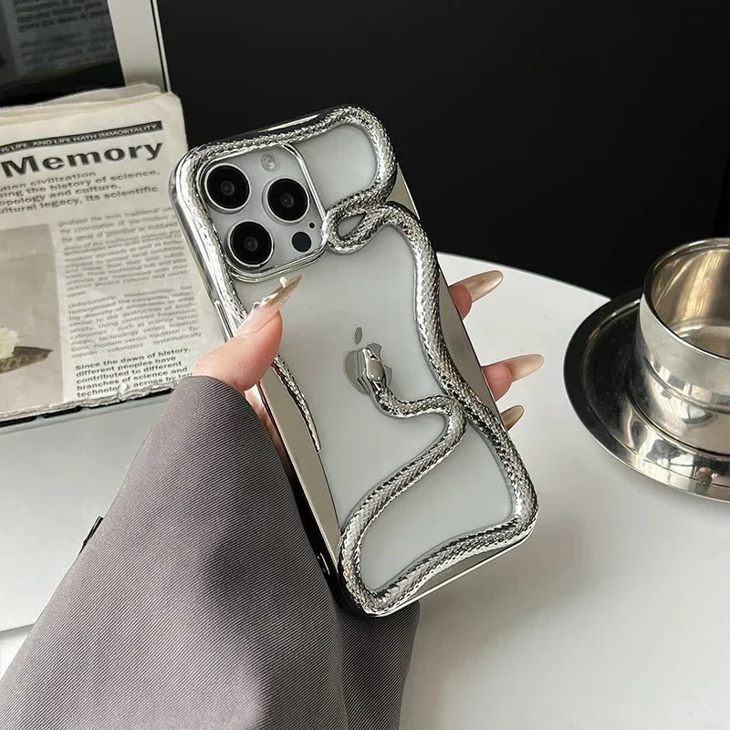 Snake Wrap Retro Phone Case - Image 8